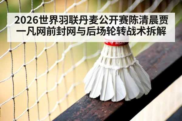 2026世界羽联丹麦公开赛陈清晨贾一凡网前封网与后场轮转战术拆解